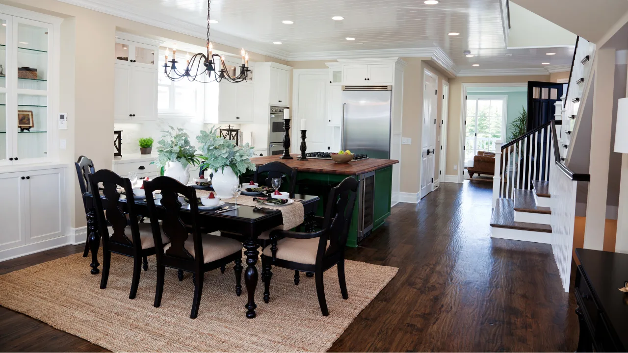 Wood-look laminate in an OKC kitchen